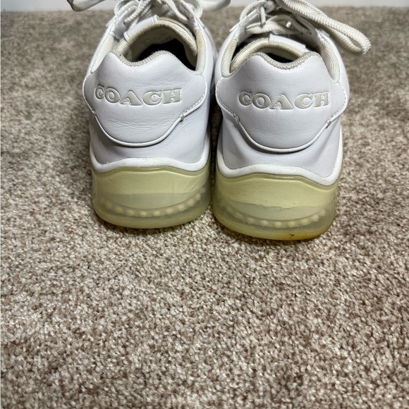 Coach Men's White Sneakers - Picture 6 of 14